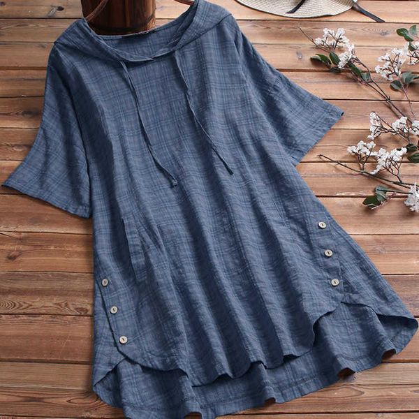

2021 fashion t shirts spring and summer cotton hemp large women's loose fat mm short sleeve for women, White