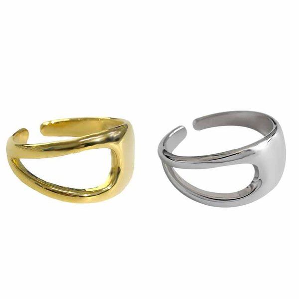 Gothic Men Circle Anelli per le donne gioielli regalo di compleanno romantico wedding engagement goccia 2021