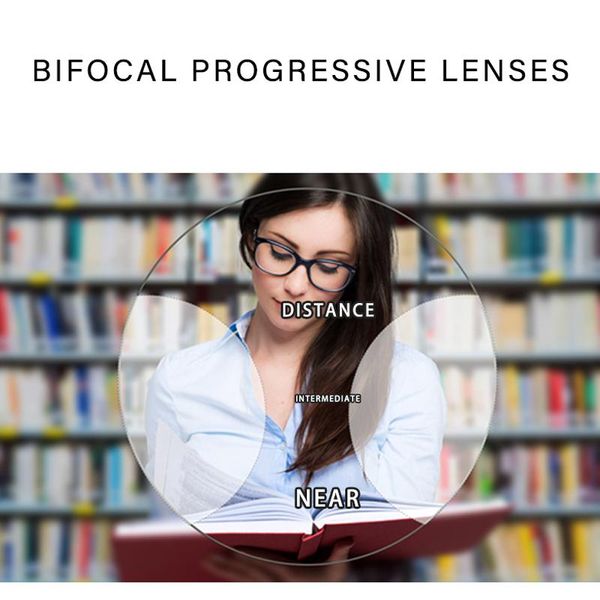 

sunglasses frames 1.56 1.61 1.67 1.74 custom progressive lens optical multifocal prescription lenses myopia hyperopia glasses aspherical, Silver