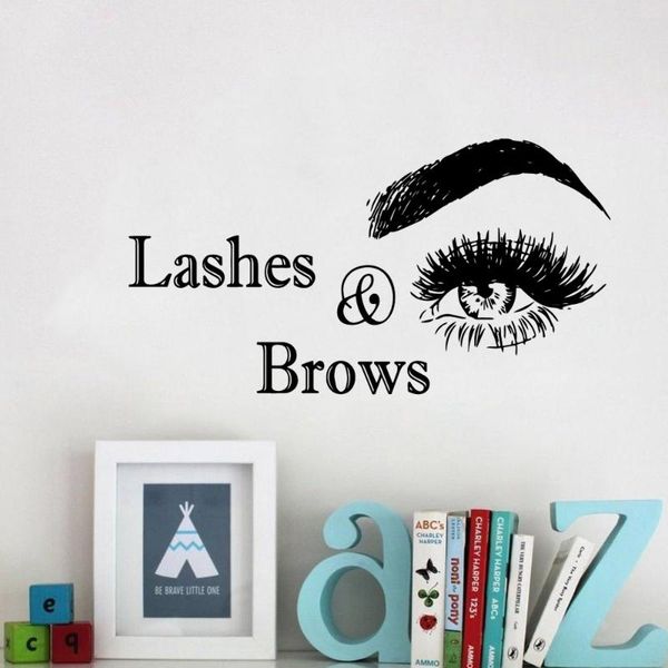 

wall stickers eyelash decals for baby kids rooms decor removable