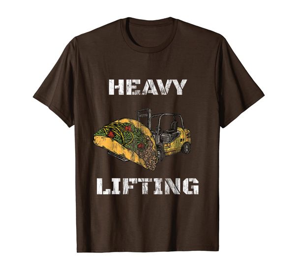 

forklift operator t-shirt funny taco shirt novelty gift, White;black