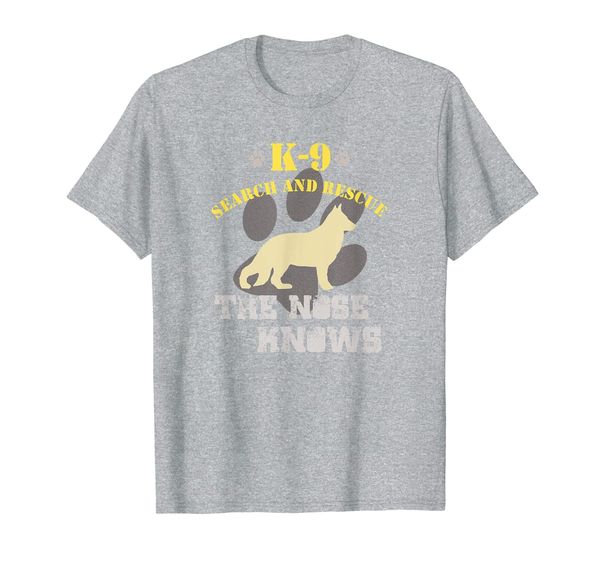 

K9 Search Rescue Team German Shepherd Dog GSD Tracking SAR T-Shirt, Mainly pictures