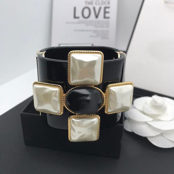 

bangle veemy brand fashion jewelry for women big width party black unique gifts