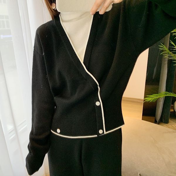 

5138 closed radish pants thin knitted net red woman fake two-piece set, White