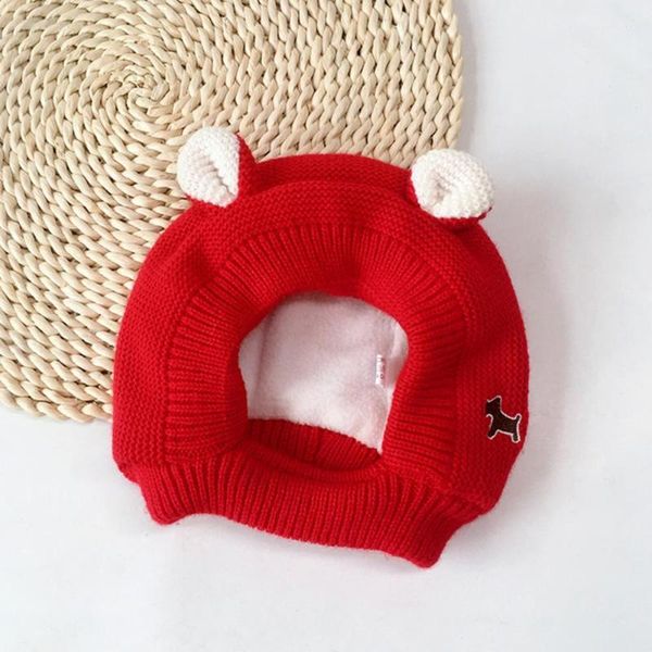 

berets infant hat korean style knitting solid color warm baby, Blue;gray