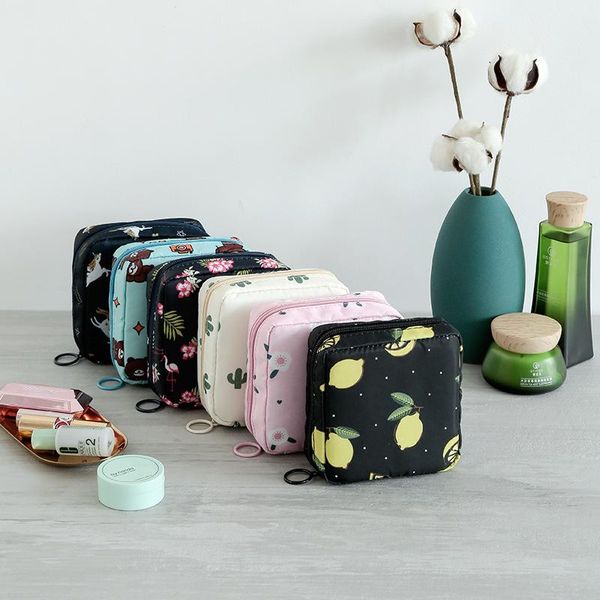 

storage bags women tampon bag sanitary pad pouch napkin cosmetic organizer ladies makeup girls holder