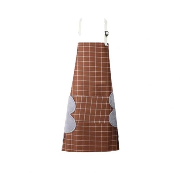

kitchen apron large pocket anti-scald fleece women home for aprons