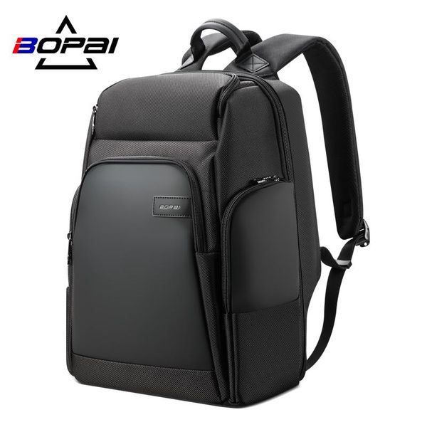 

backpack bopai men usb fast charging waterproof anti-theft backpacking computer bags 15.6 inch lapbusiness fashion mochilas