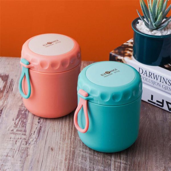 

water bottles plastic soup cup, anti-scalding, microwave sealed portable breakfast milk cup