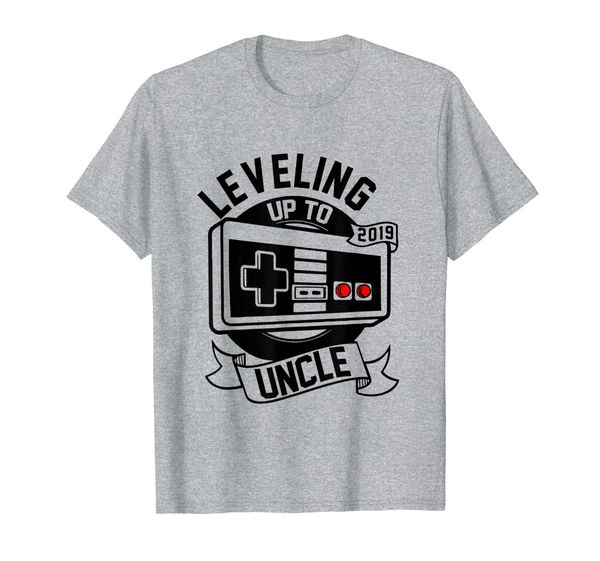 

promoted to uncle gifts leveling up to uncle 2019 t shirt, White;black