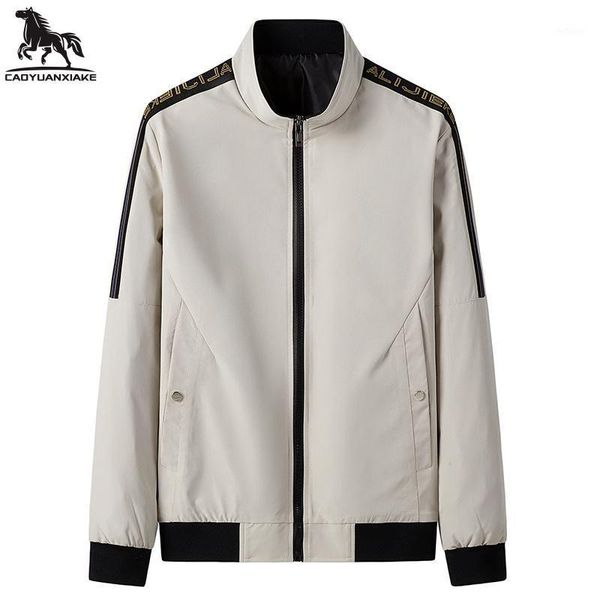 

men's jackets jacket men size-5xl 6xl 7xl 8xl autumn mens windbreaker solid color coat windproof casual business coats 2158, Black;brown