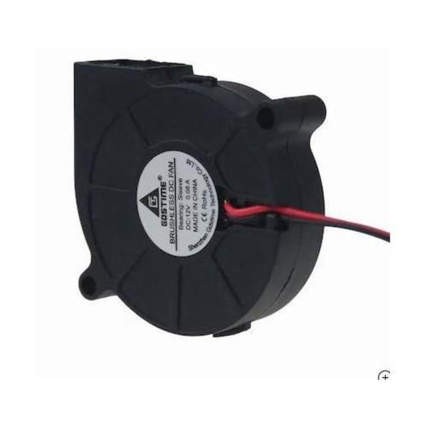 

cooling turbo fan brushless 3d paper pieces for 2pin extruder dc cooler parts black plastic fans & coolings