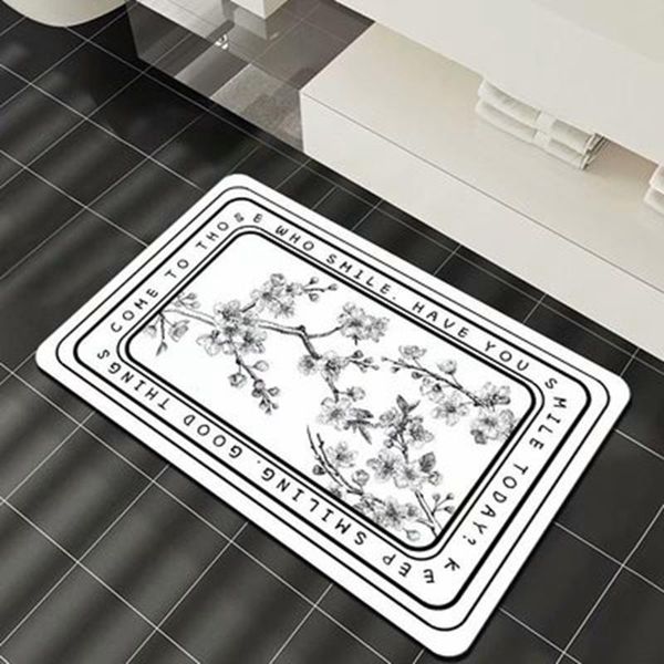 

carpets non-slip bath mat bathroom carpet microfiber absorbent entrance mats balcony porch area rugs living room tapis