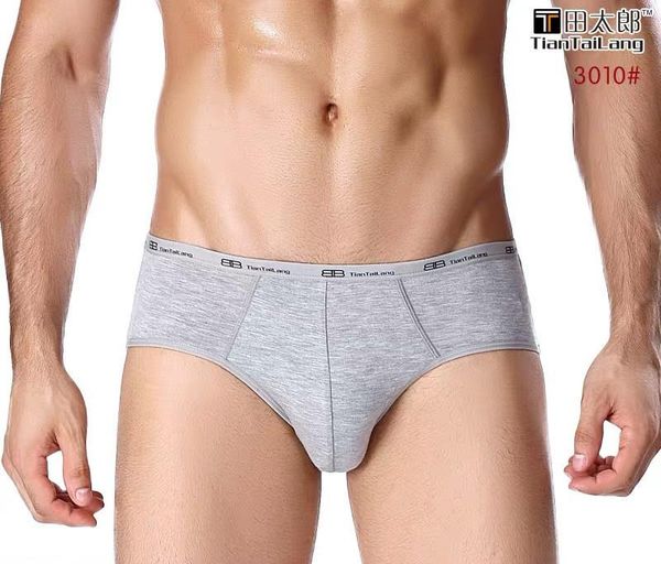 

underpants nxy 2 pieces otaro ota men's underwear modal breathable medium waist high elastic small side large triangle short pants red, Black;white