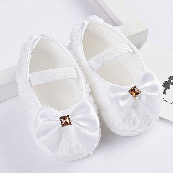 

cute baby princess shoes, soft sole, non-slip elastic band, baby toddler shoes
