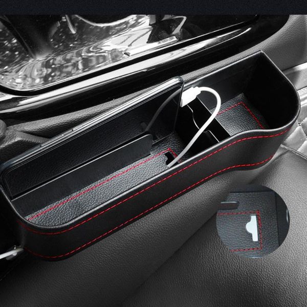 

car organizer convenient storage box easy to operate portable practical luxurious