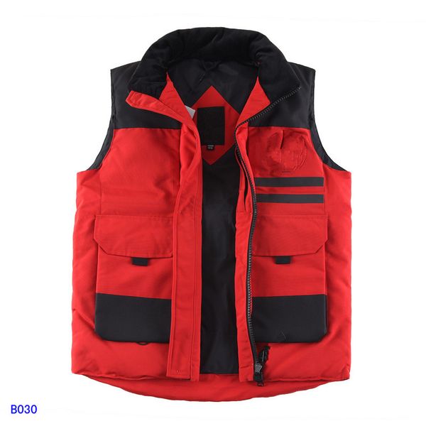 

luxury down goose vest jacket's canadian style mens designer jacket coat men and women winter men's warm vest's, Black