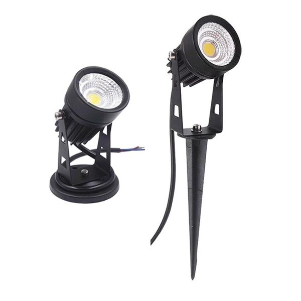 

mini rgb led lawn garden light 12v 85-265v outdoor ip65 waterproof landscape spot lamps white red blue green spike lamp
