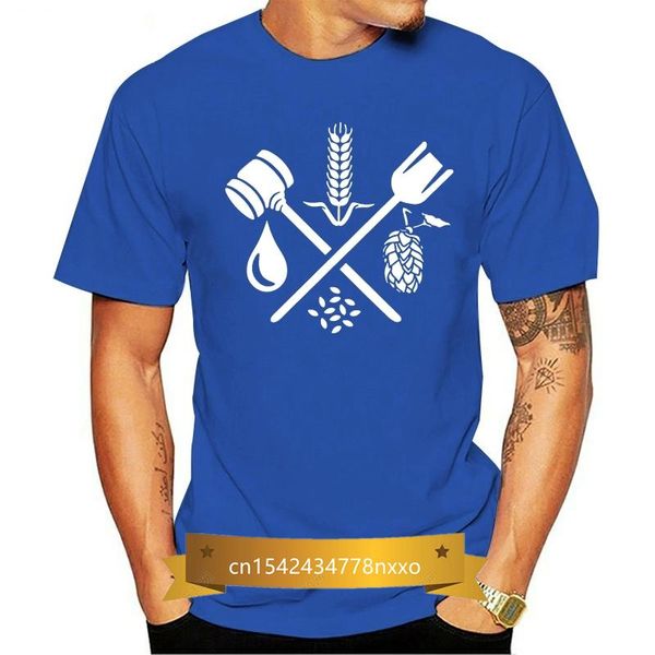 

men's t-shirts custom designs beer brew crafting t-shirt humor anti-wrinkle t shirts army green male 2021 hiphop, White;black