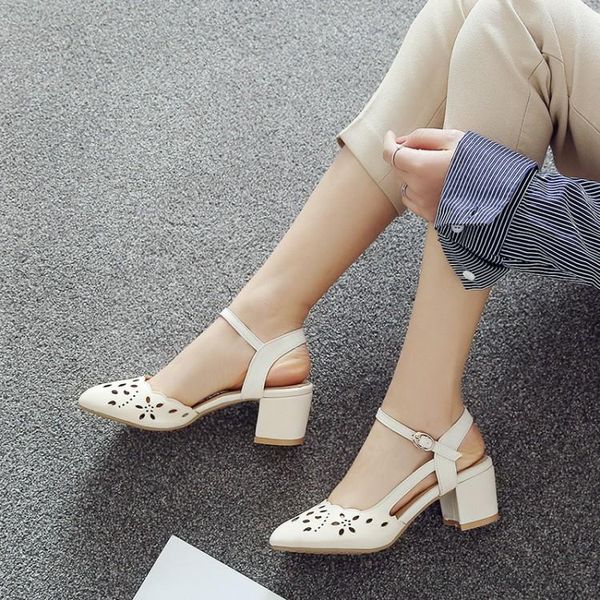 

dress shoes big size 11 12 13 14 15 high heels sandals women woman summer ladies button, Black
