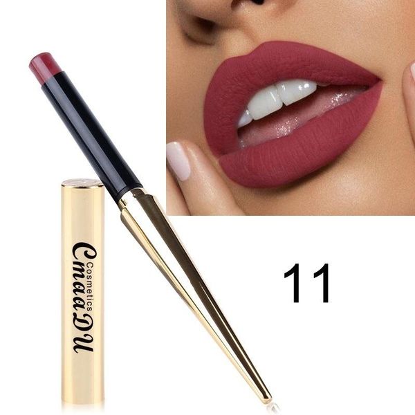 

12 colors matte long lasting waterproof lipstick lip cream pencils