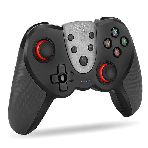 

wireless controller for switch host, pro controller, remote gamepad with nfc, vibration and gyroscope axis game controllers & joysticks