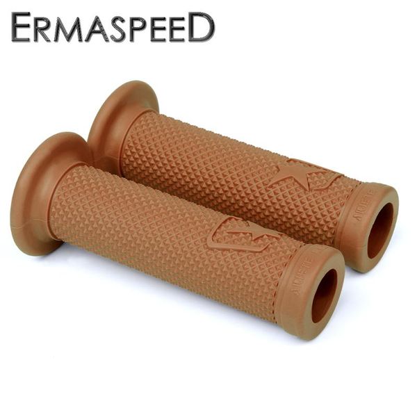

motorcycle grip non slip rubber bar end 7/8" 22mm universal scooter motorbike hand handlebar thruster handlebars