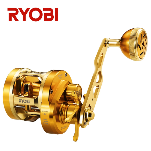 

baitcasting reels japan ryobi varius metal trolling fishing reel drum wheel 7.0:1 11bb 15kg light slow jigging saltwater boat casting