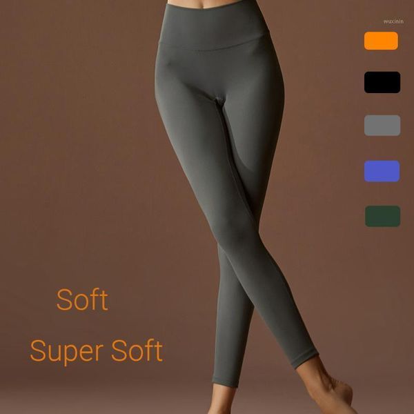 

yoga outfit super soft leggings sport pants women custom logo workout lingins clothing run gym sportswear nude feel legging