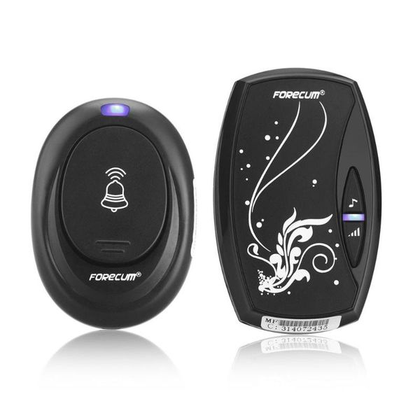 

doorbells waterproof wireless doorbell with 36 chimes single receiver eu/us plug plug-in type door bell cordless smart home bells