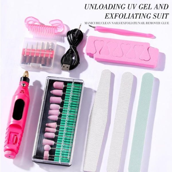 

nail art kits polisher electric drill machine manicure pedicure set ceramic file equipment tools