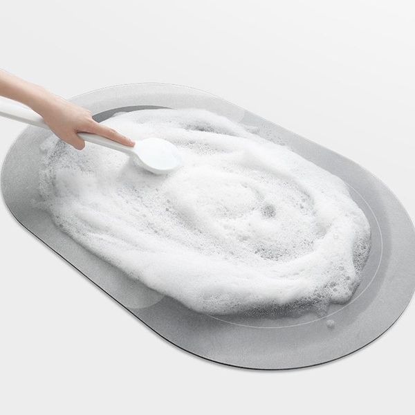 

bath mats super absorbent floor mat quick drying bathroom non-slip door carpet easy to clean home oil-proof kitchen dropship