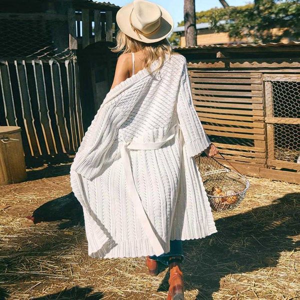 

women's sweaters spring autumn women boho hippie gardenia cardigan jacket long casual belt ropa mujer cardigans stso, White;black