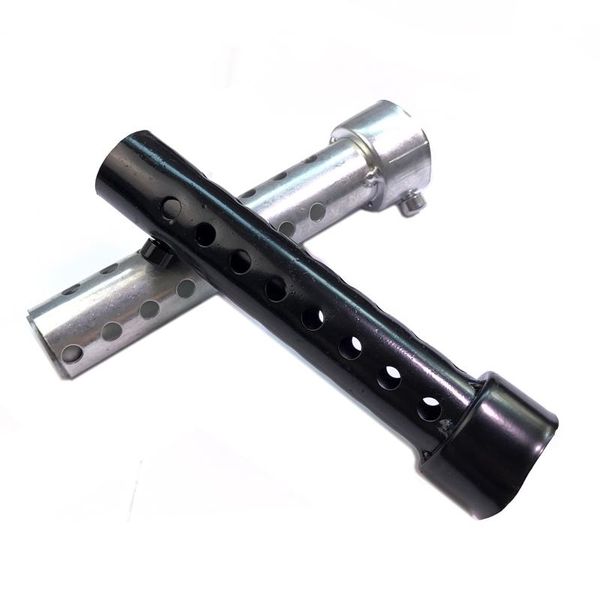 

motorcycle exhaust system 1 pc universal 35mm 140mm adjustable can muffler insert baffle db killer noise eliminator