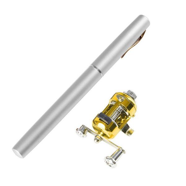 

boat fishing rods 900d mini portable pocket fish pen aluminum alloy rod + reel