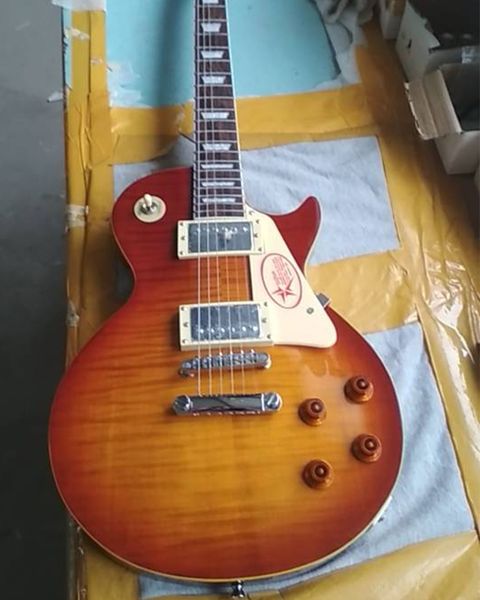 

jacey guitar store oem guitar store brand flame electric guitar