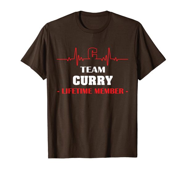 

team curry lifetime member family youth shirt father's day h, White;black