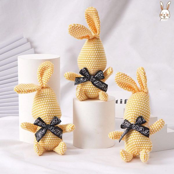 

keychains 18.5cm plush toy doll bowknot pendant keychain with gift fashion creative cute scarf, Silver