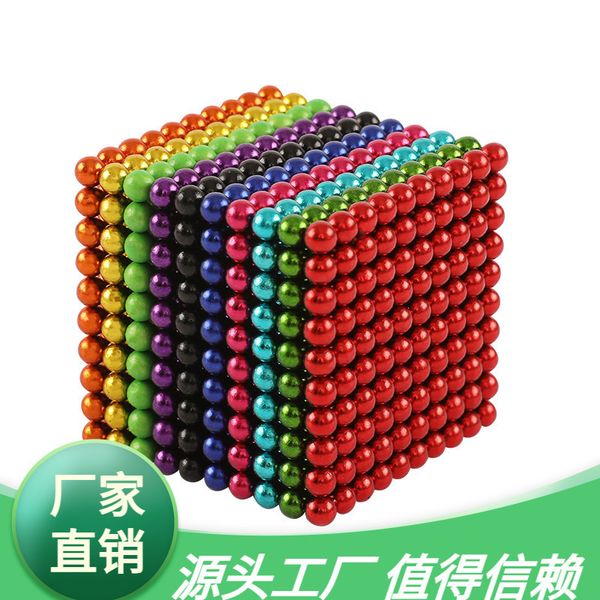 

magnetic ball in decompression toy iron box