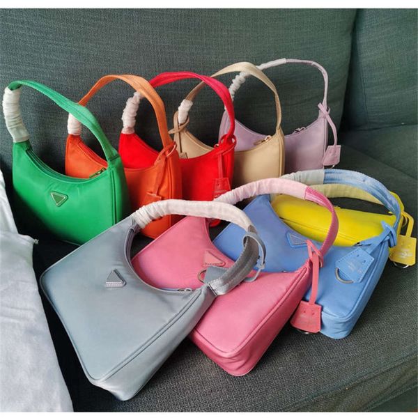 

2021 designerdesigner luxury bag handbag hobo vintage fashion good match women's bags nylon reedition 2005 single shoulder span