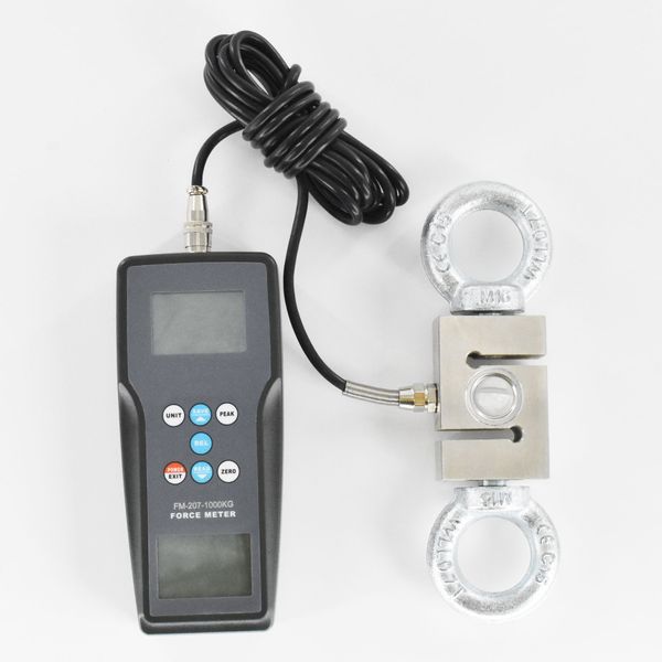 FM-207-1000K Цифровой силовик высокой точности PUT TELT TELL TESTER 9800N, 1000 кгс, тестер натяжения натяжения 2200LBF