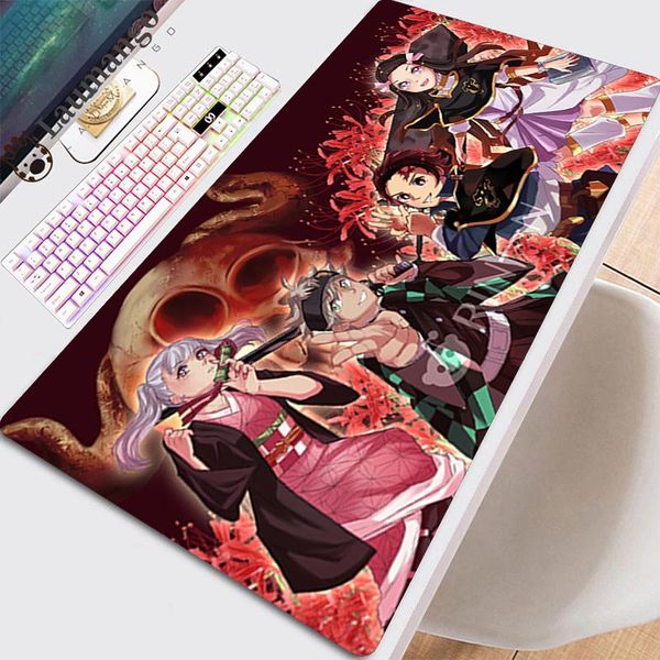 

mouse pads & wrist rests pad custom carpet extended anime gamer accessories table kawaii gaming computer mats xxl pc handsome black clover