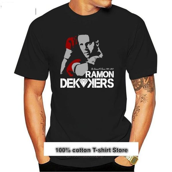 

men's t-shirts rip ramon dekkers-camiseta de boxeo para hombres, camisetas alta calidad muaythai, kickboxing, verano, 2021, White;black