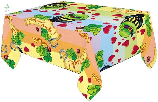 

table cloth st.patrick day cat tablecloth dining cover