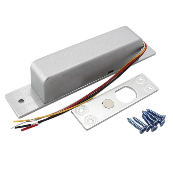 

electric drop bolt mortise door lock fail safe secure with feedback for wooden/glass/security/office system nc/no smart