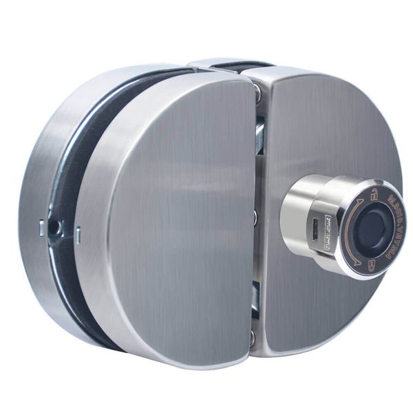 

kerong fingerprint smart locks keyless lock for single double open glass door