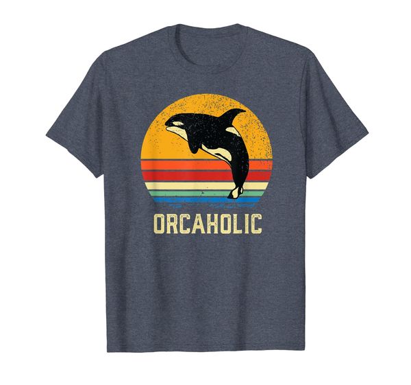 

retro orca whale shirt killer whale shirt | orca puns, White;black