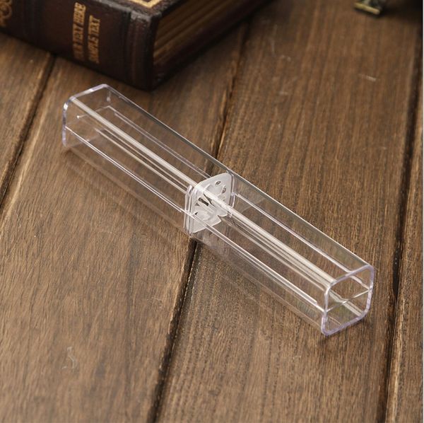 

pen boxes acrylic transparent case pens holder gift for crystal packaging box as fes jllltu homecart