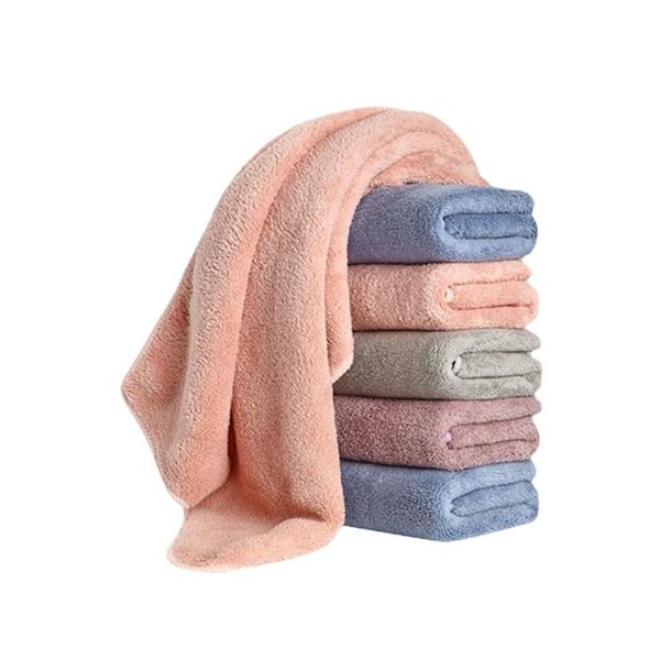

towel super absorbent large face/bath thick soft bathroom towels comfortable beach 4 colors in stock
