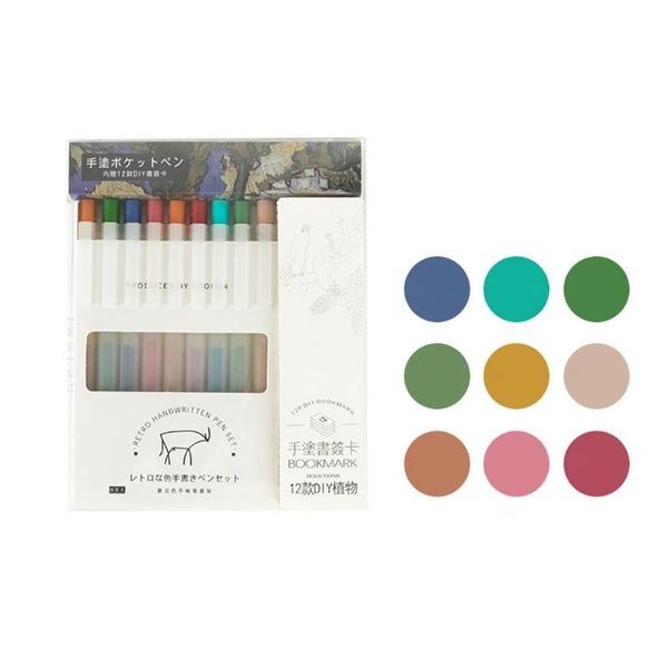 

colors 0.5mm gel pens colored art markers for drawing watercolor stationery